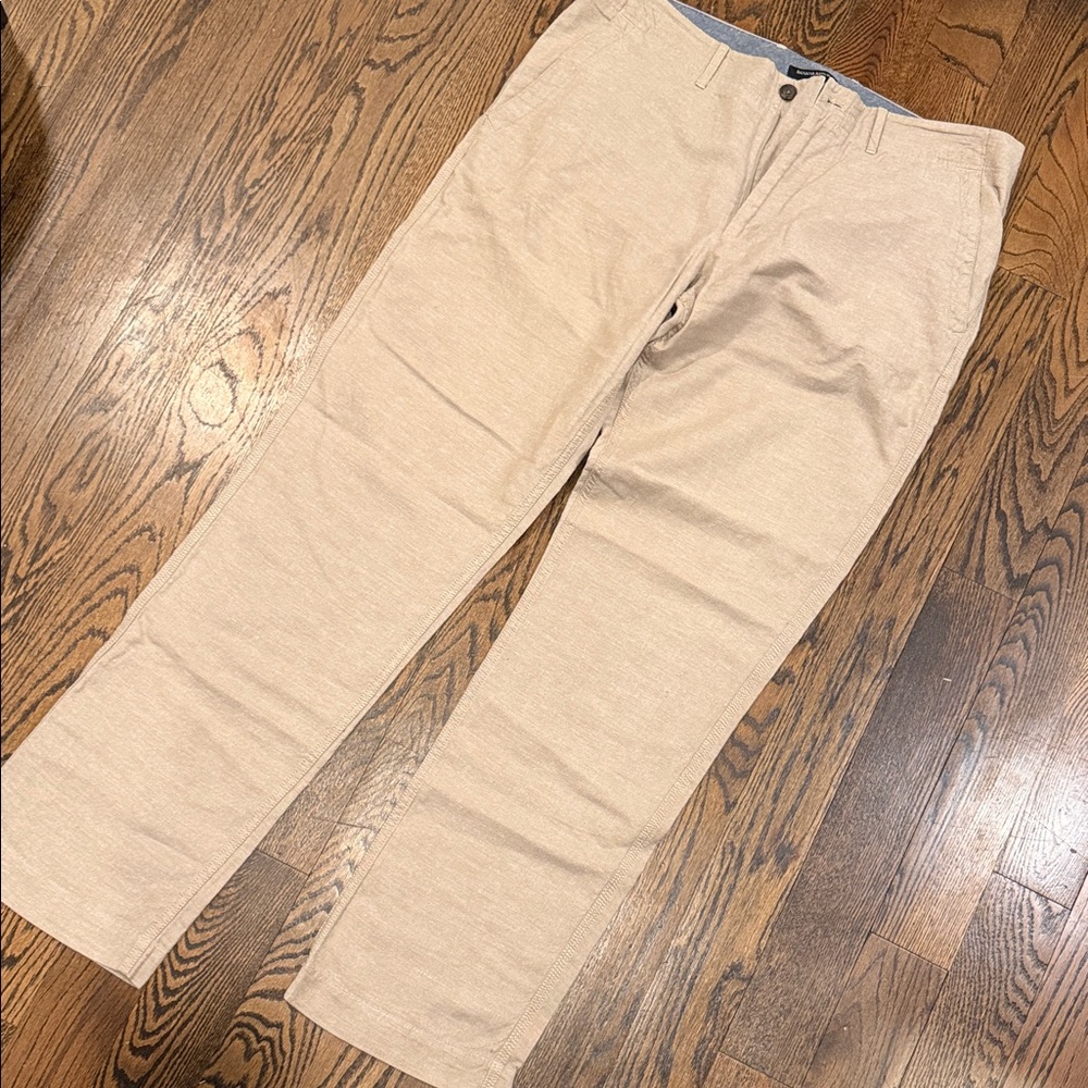 Banana Republic Light Tan Slim Chinos
